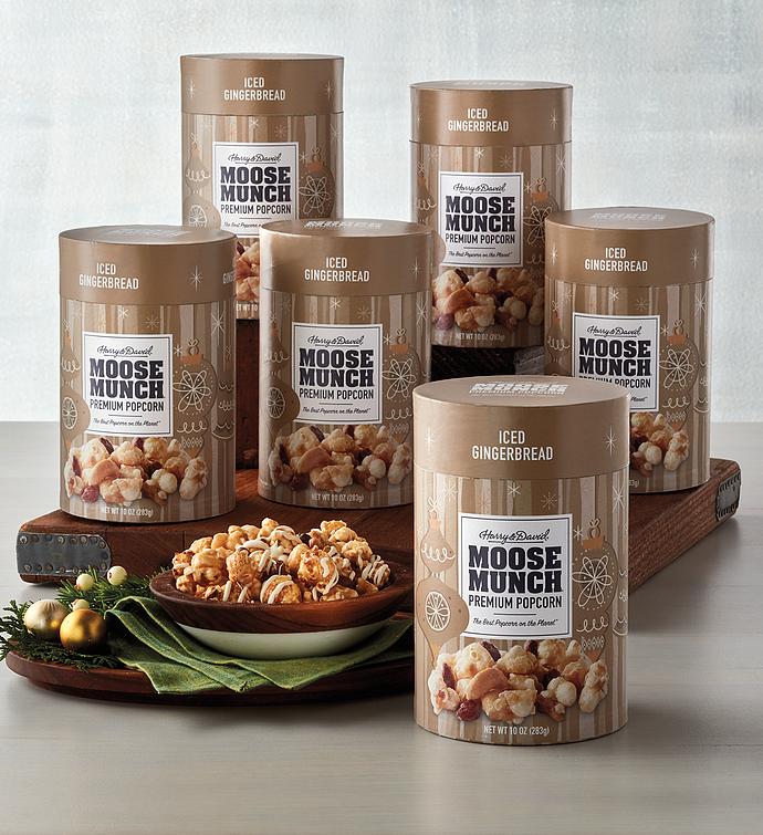 Moose Munch&#174; Iced Gingerbread Premium Popcorn - 6 Pack 